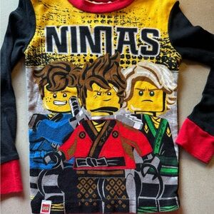 Boys Lego Ninjago shirt.